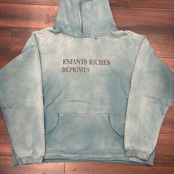Enfants Riches Déprimés Hoodie Sun Faded Aqua