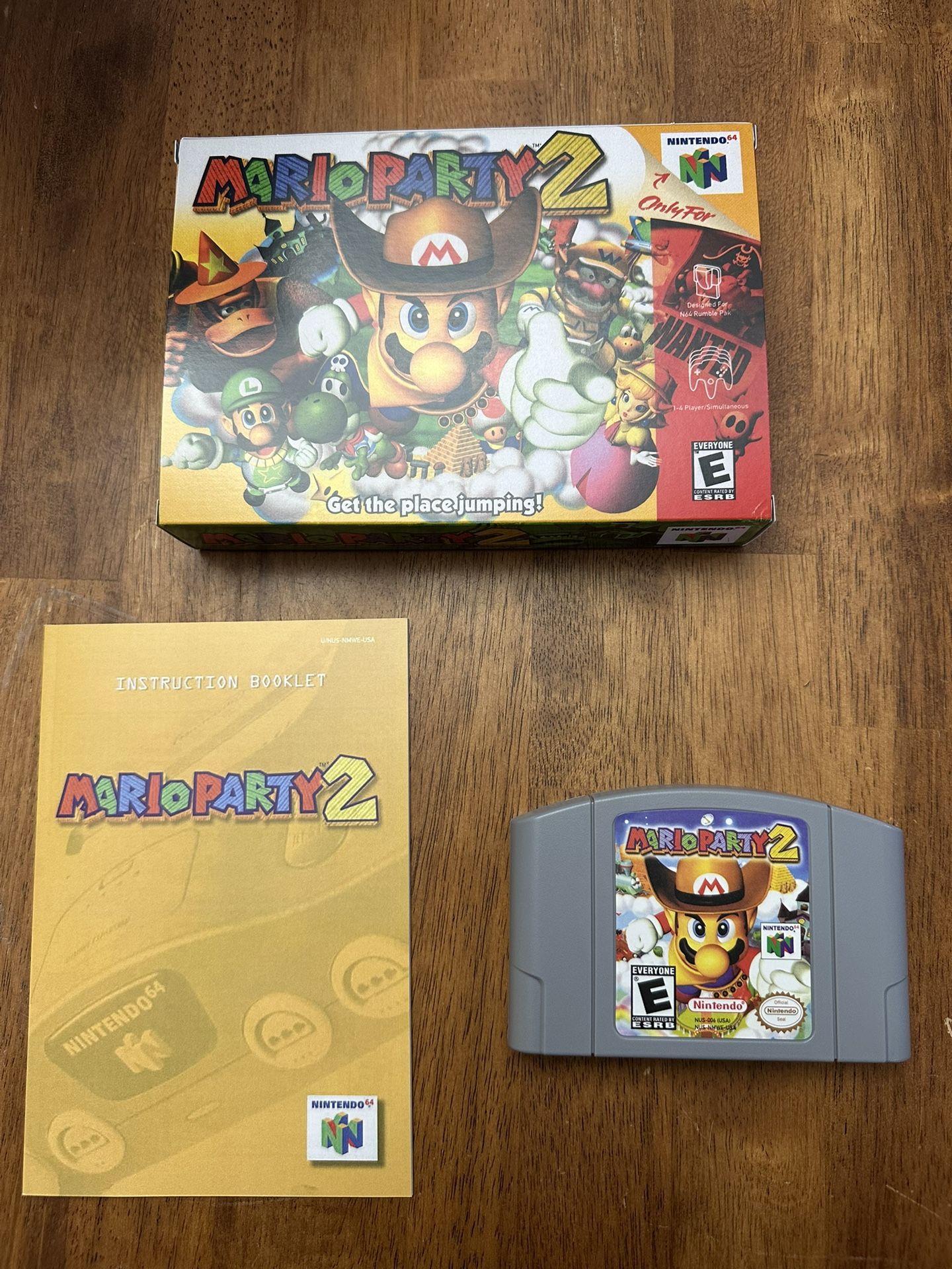 Mario Party 2 Nintendo 64 CIB