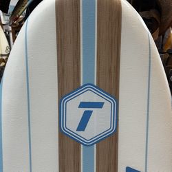 Foam fish surfboard at Catch A Wave Surf Shop