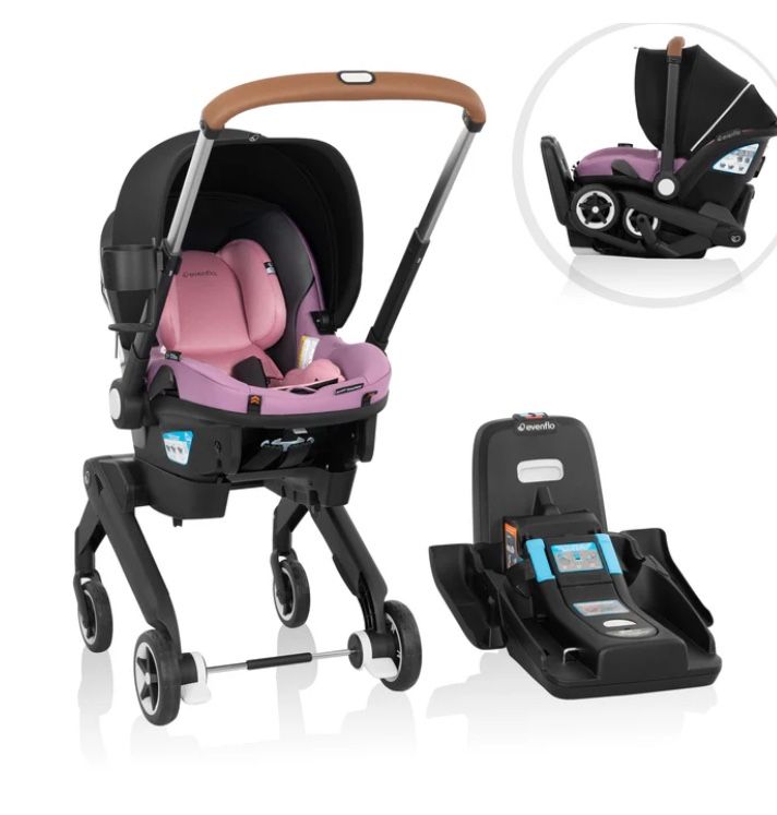 Evenflo Shaft Dualride w/ Extended Canopy