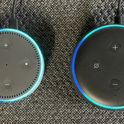 Amazon Echo Dot 2 And Dot 3
