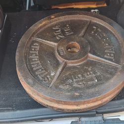 45LB OLYMPIC WEIGHTS PLATES 