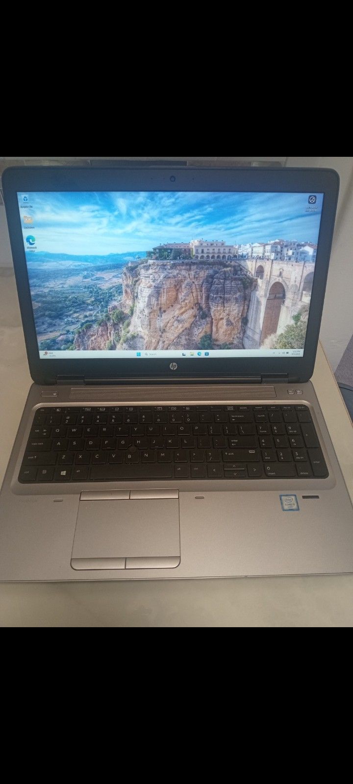 HP ProBook Laptop 15.6inch Screen Fast Intel I-5 Sixth Gen Windows 11 Pro