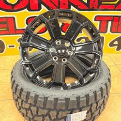 Rines 22x9 6x139 con Llantas 33/1250/22 MT