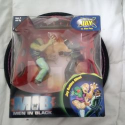 1997 Men in Black Jay Battles Alien action Figures