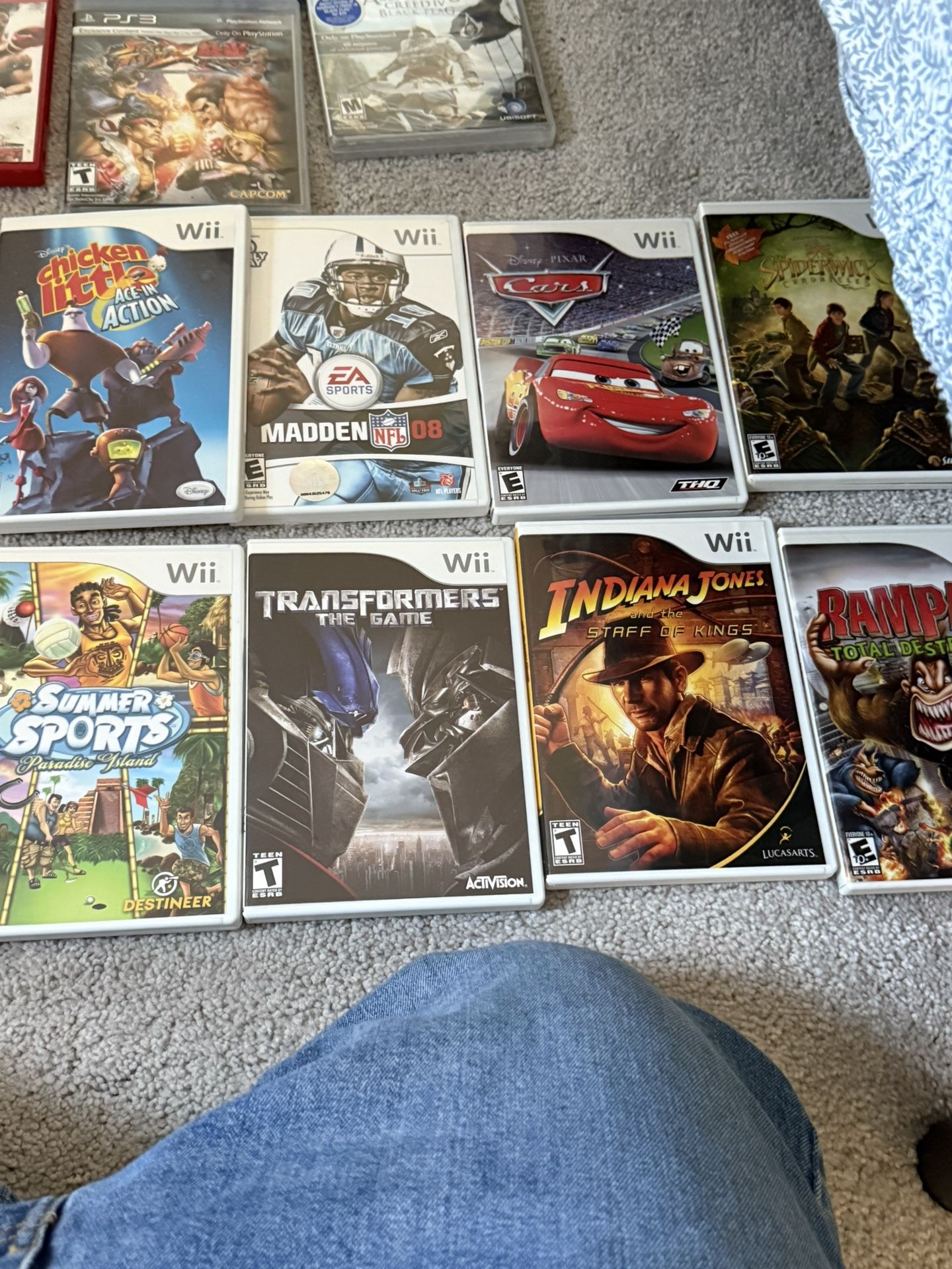Video Games , PS3 Games , PS4 And PS5 Games And Wii Games