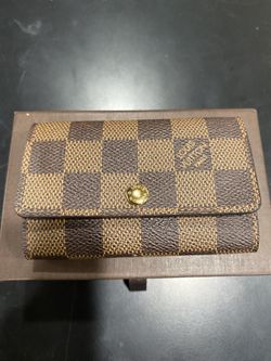 Louis Vuitton Wallet Damier Ebene Key Holder 