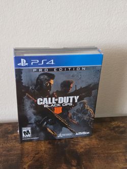 Call of Duty: Black Ops 4 - Pro Edition (PlayStation 4) NEW SEALED 🎮