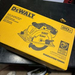 Dewalt Circular Saw  New Tool Only