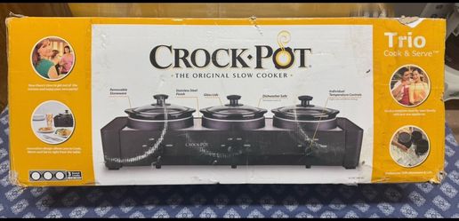 Crockpot three in one