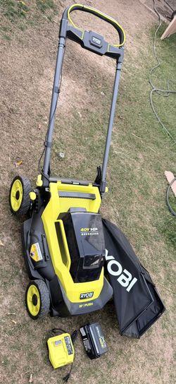 Ryobi 40 Volts 20” Push Mower Bundle