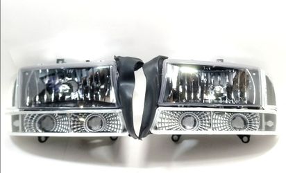 HEADLIGHTS FOR 97-04 DODGE DAKOTA DURANGO