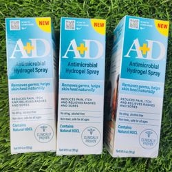 A+D Antimicrobial Hydrogel Spray