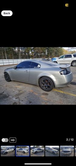 Parts For Infiniti G35 