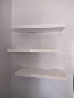 In Box Brand New Set Of 3 Floating Shelves