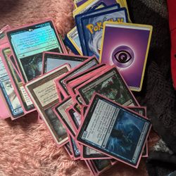 Magic The Gathering& Pokémon Cards
