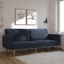 Mainstays Channel Sofa Bed, Navy. In box
