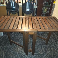 Outdoor Folding Patio Table