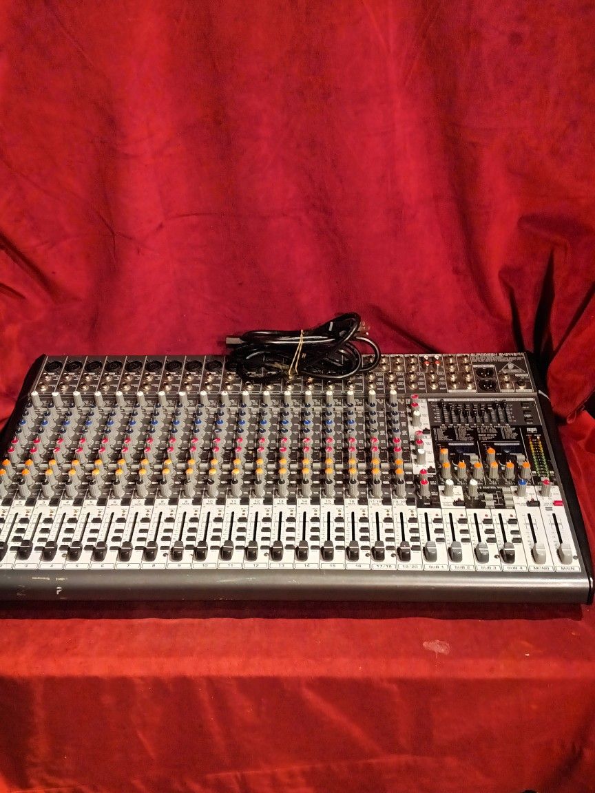 Beringer Eurodesk sx2442fx 24 channel mixer