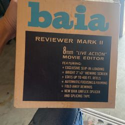 Baia 8mm Film Editor Vintage 