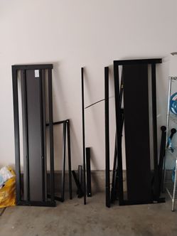 black queen size bedframe