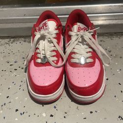 Hello Kitty Custom Bape Shoes SIZE 6 WOMENS