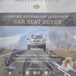 Sheepskin Car / Truck Seat Cover