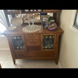 Antique China Cabinet / Sideboard 