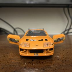 Fast & Furious Brian’s Orange Toyota Supra Car