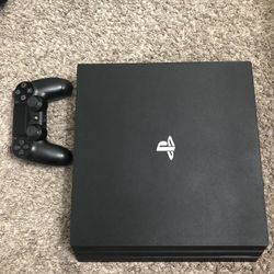 PS4 Pro 1TB w/Controller & Cables (GREAT CONDITION)
