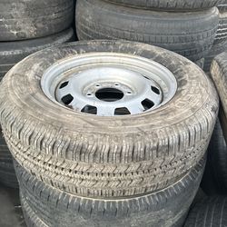 5 Wheels With Tires Out Of Chevy Colorado 6 Lugs