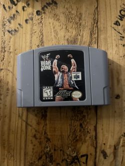 🎮 Nintendo 64 Game for Sale – WWF War Zone 🎮