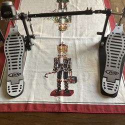 Pacific Drums by DW 400 Series Double Pedal, Left-hand