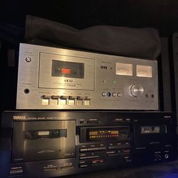 Tape Machines (Yamaha & Akai)