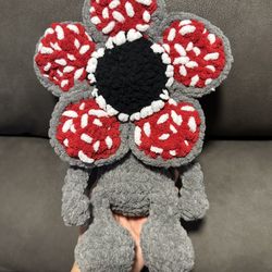 Hand Made Crochet Demogorgon  Plush Stranger Things 