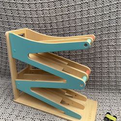 Lovevery wooden race car toy