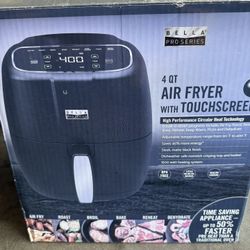 Bella pro series air fryer 4-qt
