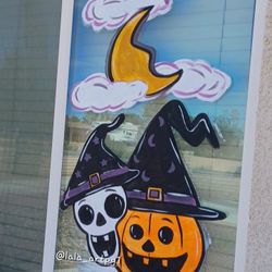 Halloween Window Paint