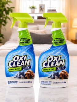 🐾 OxiClean Pet Stain & Odor Remover– Brand New! 🧼✨