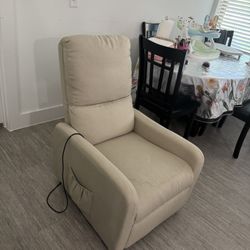 Small Recliner, Tan 