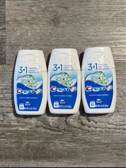 Crest 3 In 1 Plus Scope Toothpaste $2 Each