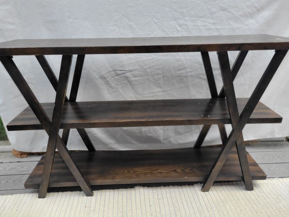 Shelf Console Side Table