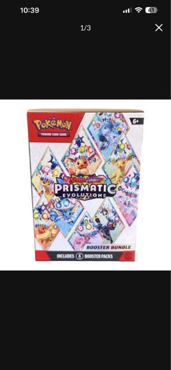 Pokémon TCG: Scarlet & Violet—Prismatic Evolutions Booster Bundle
