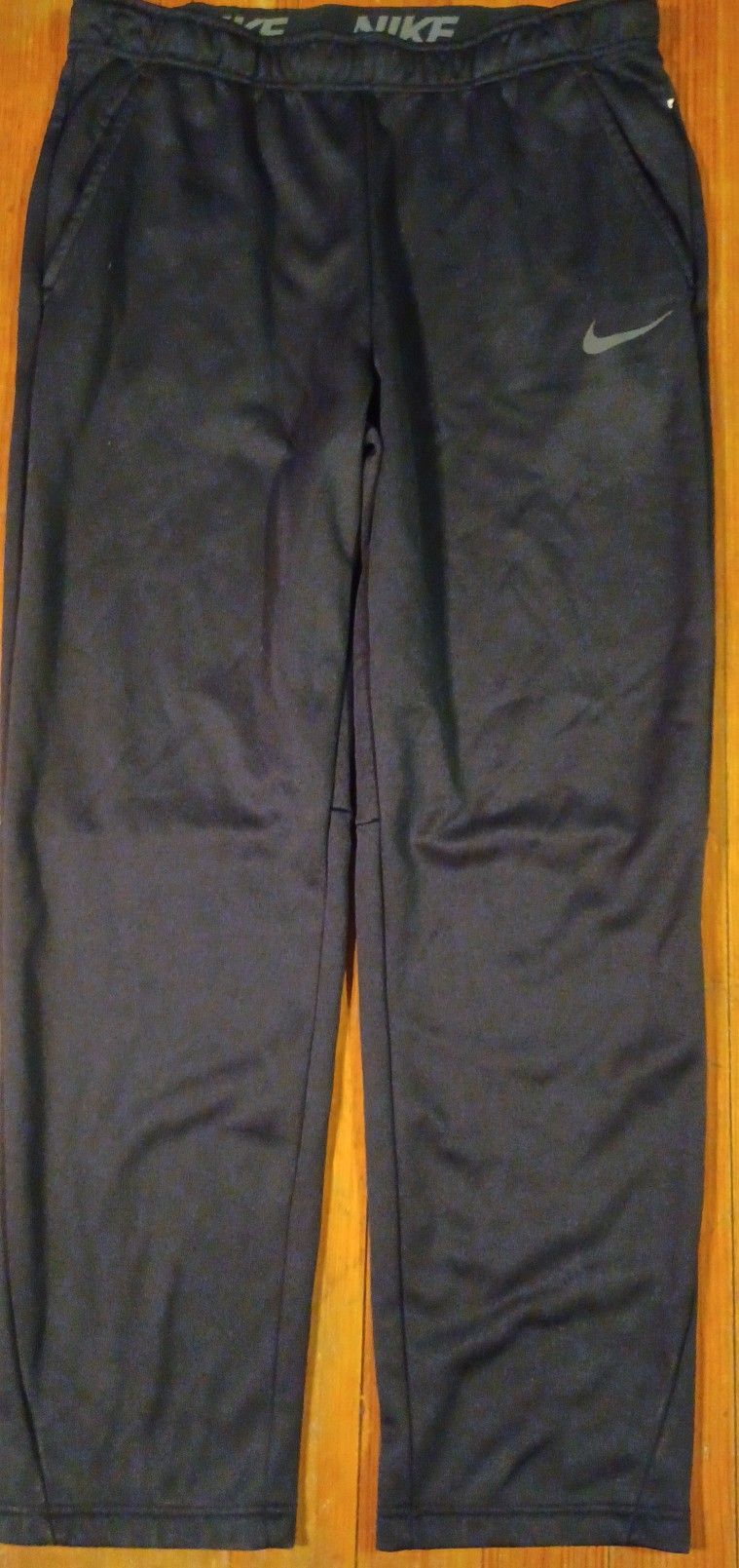 Nike Men's Size Xlarge Black Running Workout Active Pants