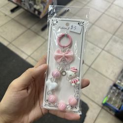 HELLO KITTY PHONE/PURSE CHARMS 
