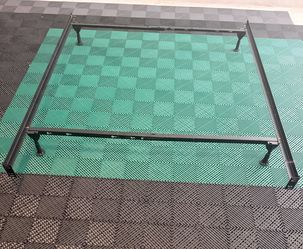 Full/Twin Size Convertible Bed Frame – Adjustable Metal Frame
