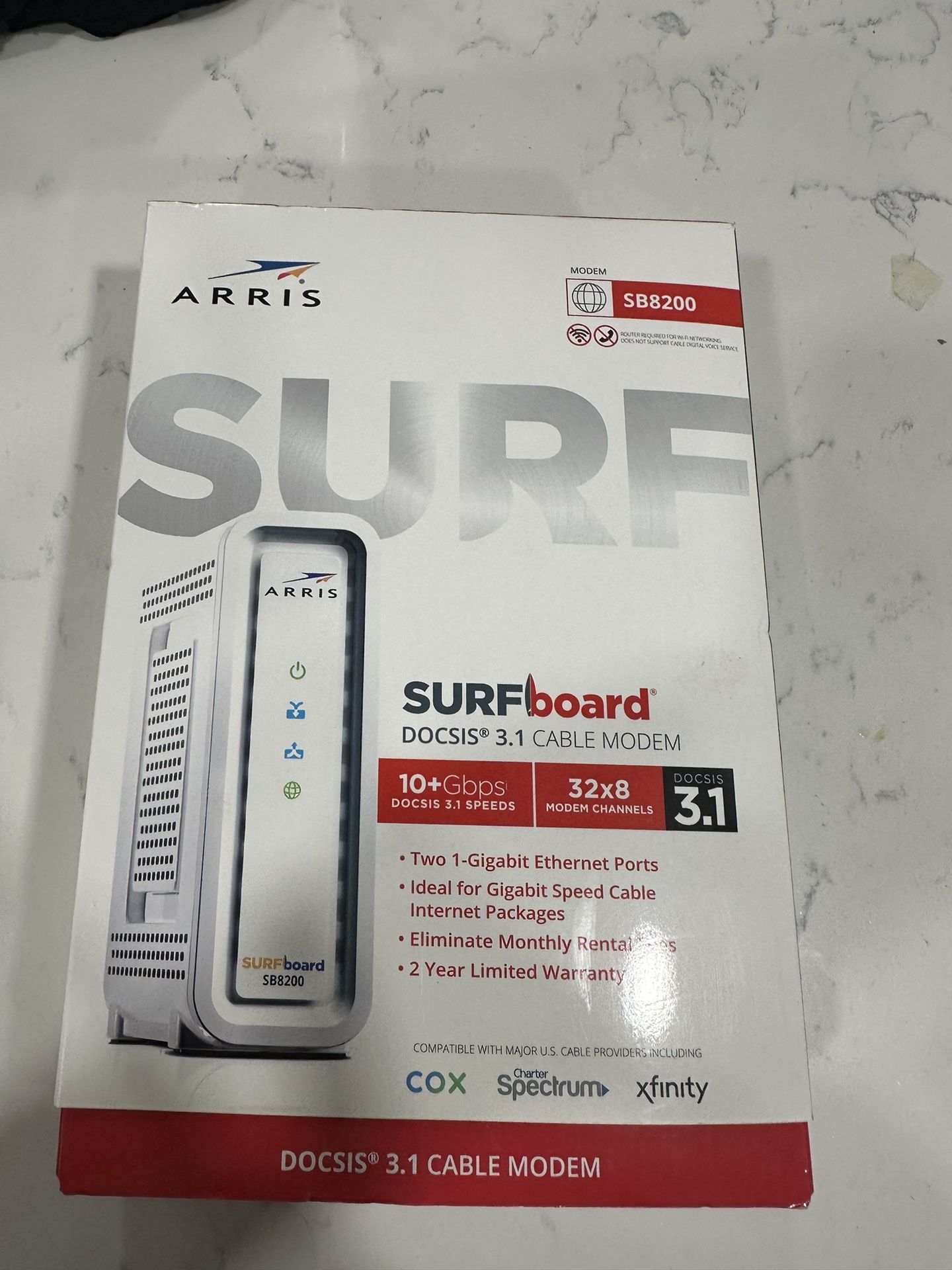Arris Sb8200 Surf Board Cable Modem