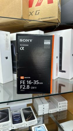 Sony 16-35mm f2.8 GM II like new