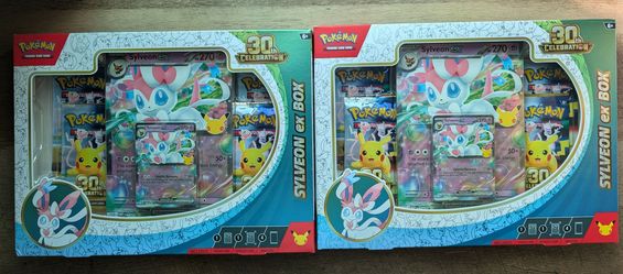 Sylveon ex pokemon 30th anniversary box
