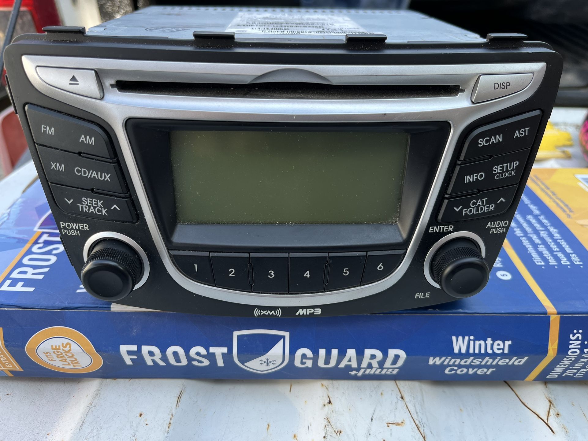 2012 Hyundai Accent Original Working Radio